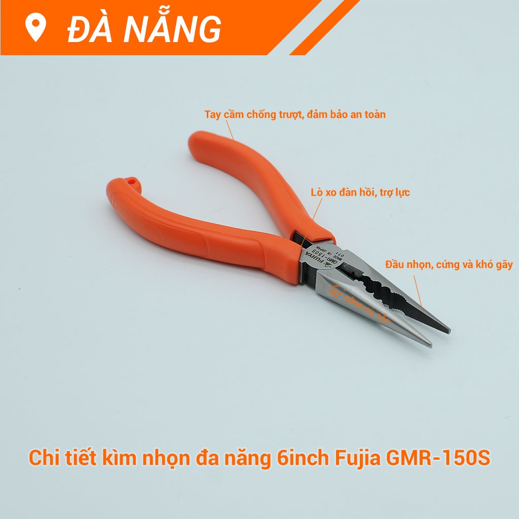 Kìm nhọn đa năng 6'' Fujiya GMR-150S