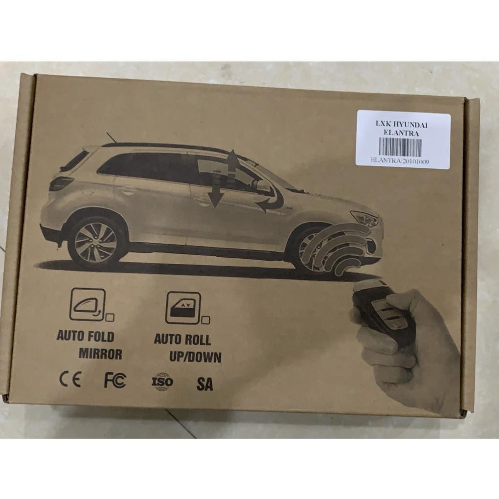 Tự động gập gương lên xuống kính Honda City/Jazz/CRV/Civic/HRV/Brio 2014-2021 hãng Từ thay thế 1 Hãng Lasixi