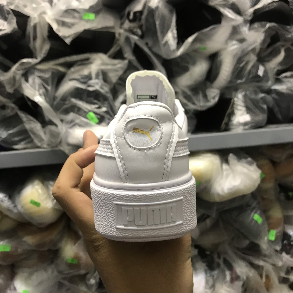 &gt;ẢNH THẬT-HÀNG THẬT&lt; Giày thể thao Sneaker P uma full trắng nữ