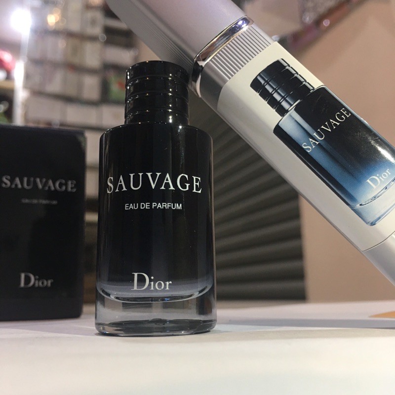 Mẫu thử nước hoa nam Dior Sauvage 10ml dạng xịt