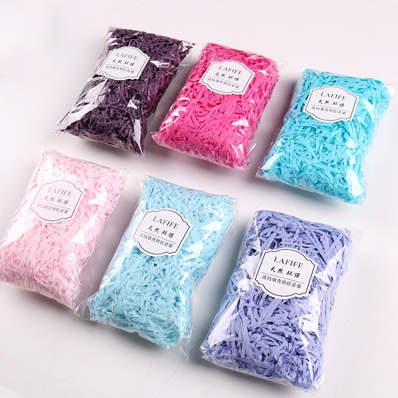 Gói 20g giấy xé vụn nhỏ dùng để nhồi bên hộp đựng quà/ hộp đựng kẹo/ trang trí khung ảnh đám cưới/ ngày lễ valentine
