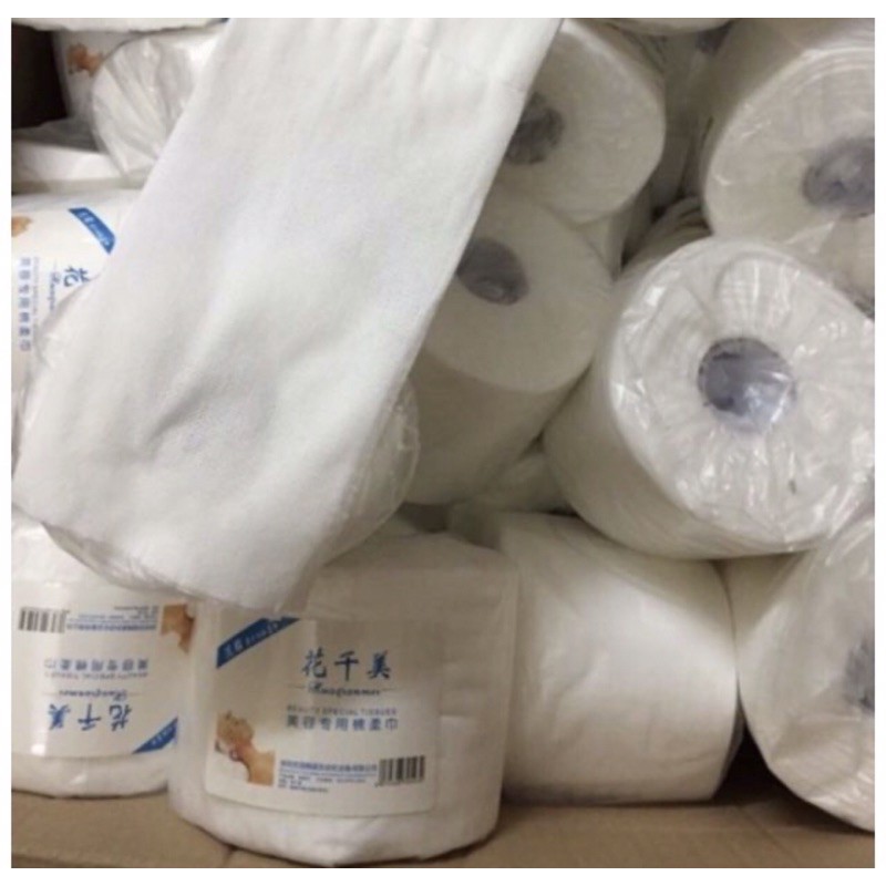 Giấy cuộn rửa mặt dùng trong spa thẫm mỹ viện Giấy dùng Tẩy Trang Phun Xăm | BigBuy360 - bigbuy360.vn