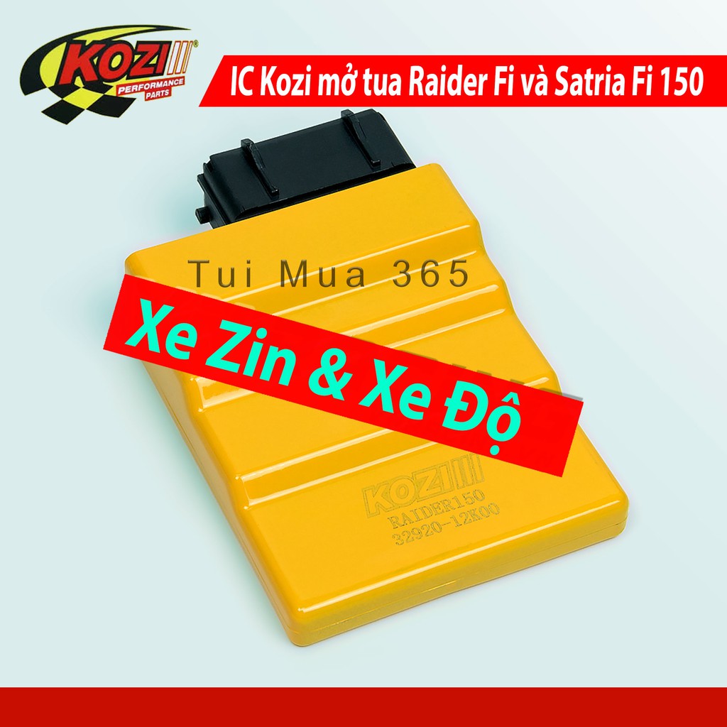 [ECU] IC mở tua Raider Fi và Satria Fi 150 - Kozi