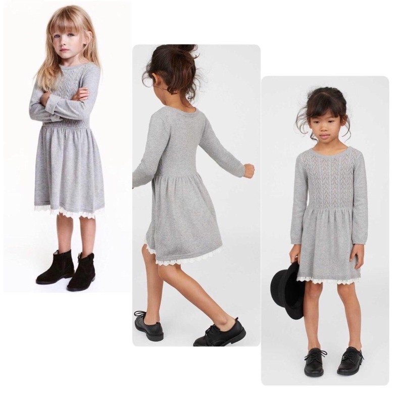 XD- Váy len xuất dư size 18/24m-9/10y