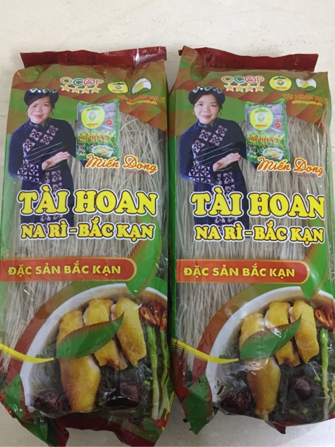 Miến dong sạch tài hoan - Bắc Cạn  túi 0,5kg