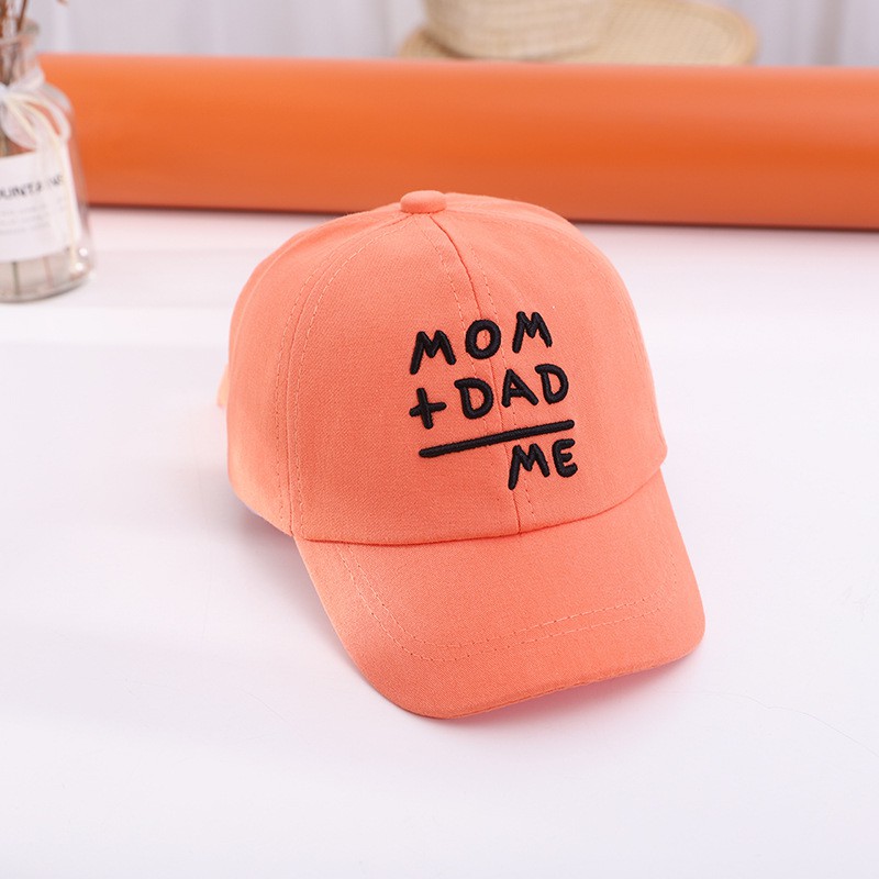 Mũ Lưỡi Trai Thêu Chữ Thời Trang Mới Nhiều Màu Sắc Tùy Chọn Cho Bé