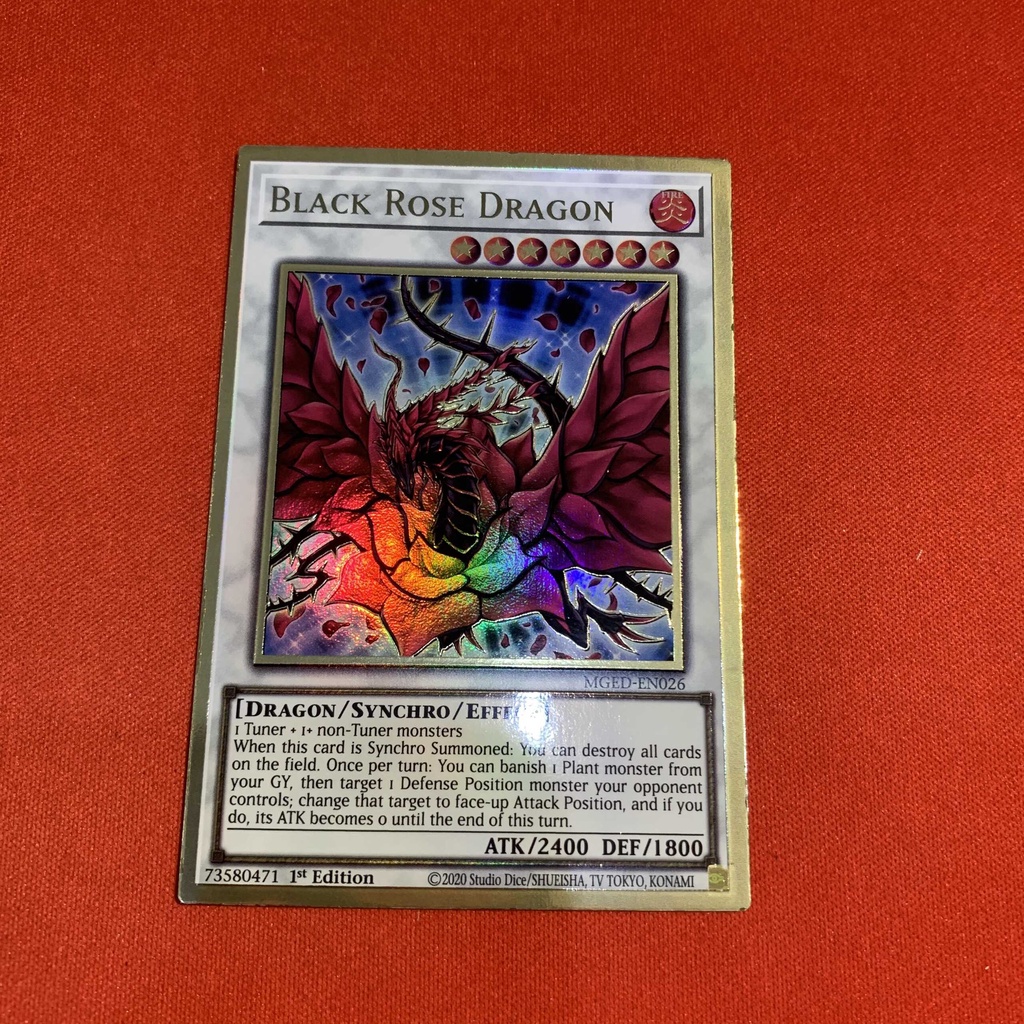 [EN-JP][Thẻ Bài Yugioh Chính Hãng] Black Rose Dragon