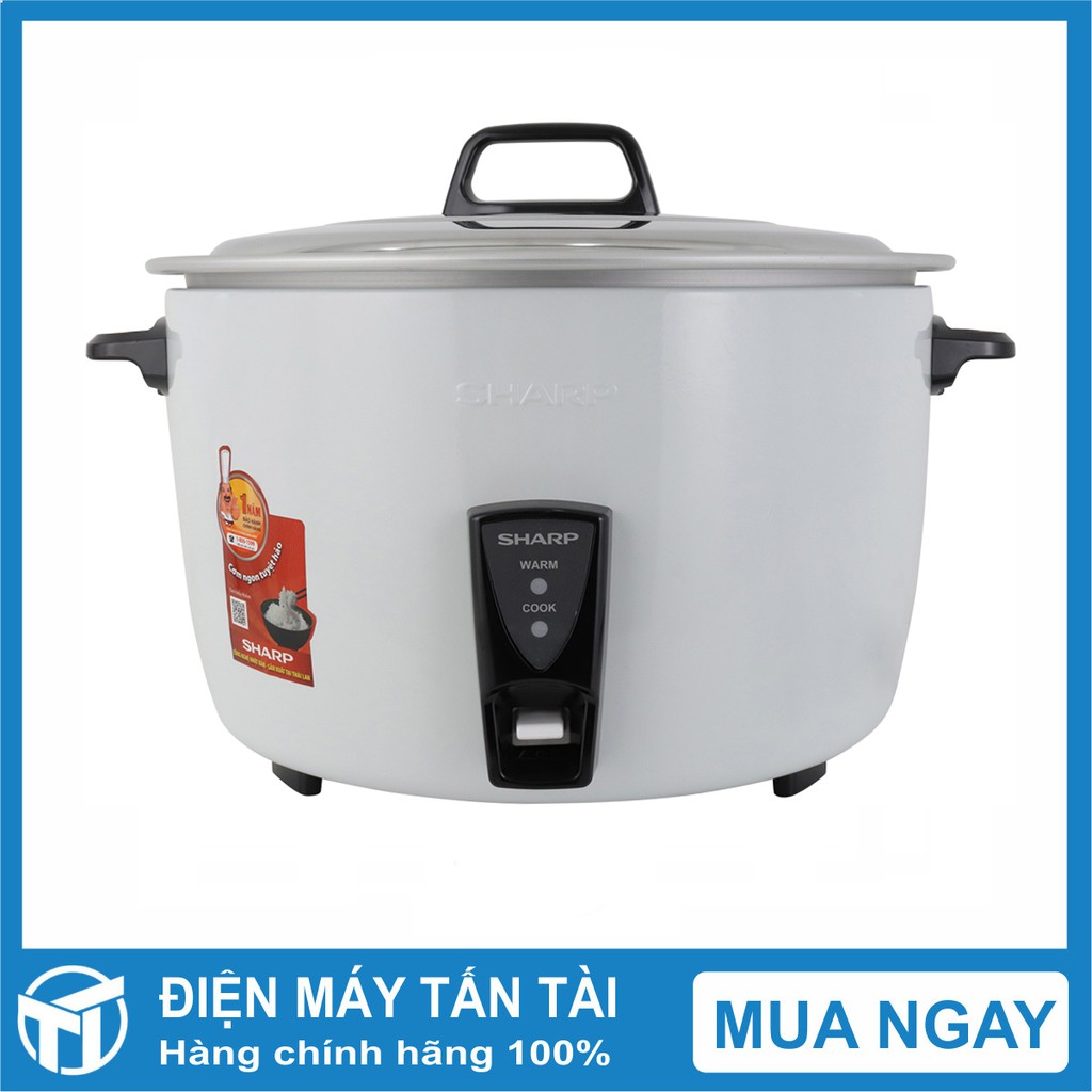 NỒI CƠM ĐIỆN NẮP RỜI SHARP KSH-D1010V , 10 Lít ,  2750 W, Xuất xứ Thái Lan, bảo hành 12 tháng, hàng chính hãng