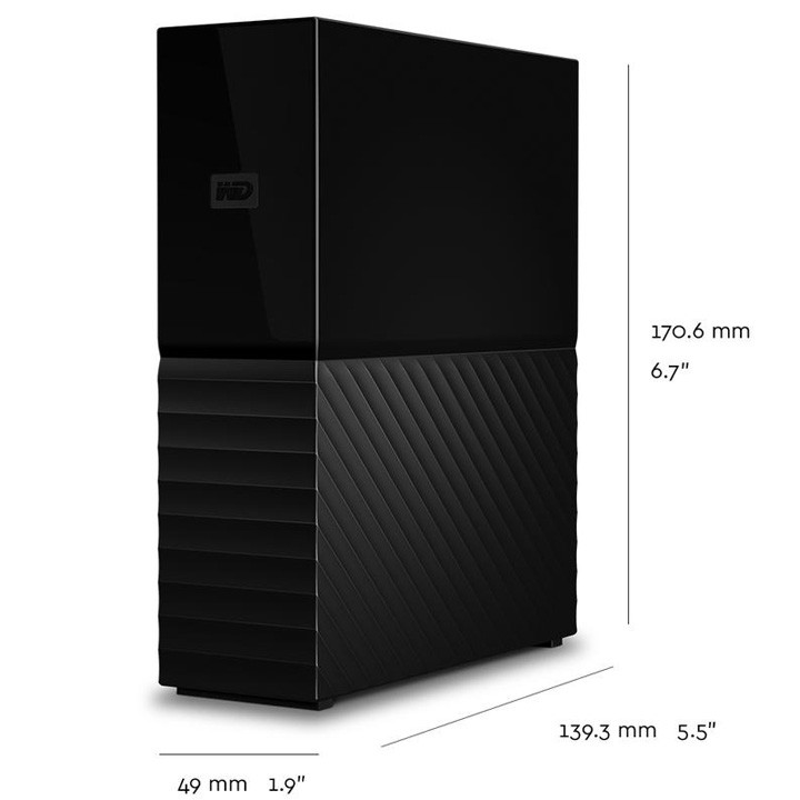 Ổ cứng gắn ngoài USB3.0 Western Digital WD My Book 4TB 6TB 8TB 10TB 12TB 14TB - bảo hành 3 năm - SD54 55 56 57 86 98