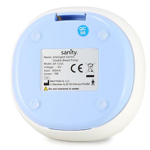 MÁY HÚT SỮA ĐIỆN ĐÔI THÔNG MINH SANITY AP-5316