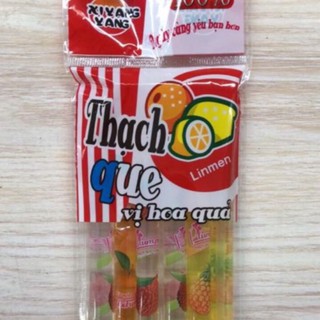 Thạch que trái cây (6 cây)