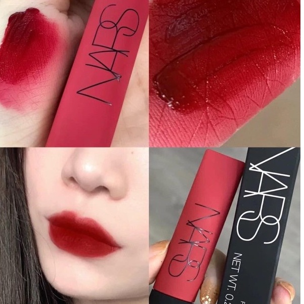 [CÓ BILL DUTYFREE] Son Kem NARS Air Matte Lip Color màu Power Trip đỏ thuần