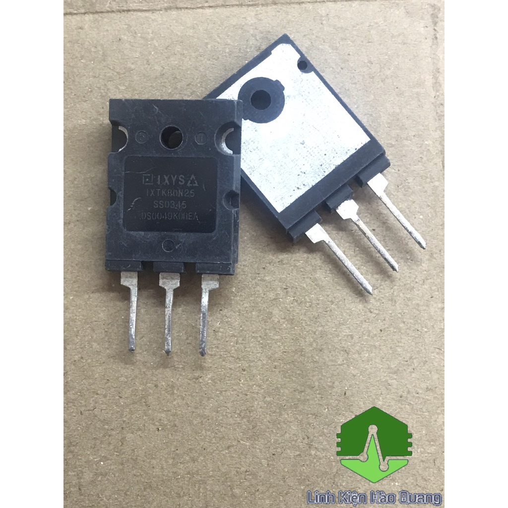 SÒ ÂM THANH MOSFET IXTK80N25 80N25 80A 250V 540W THÁO MÁY CHÍNH HÃNG