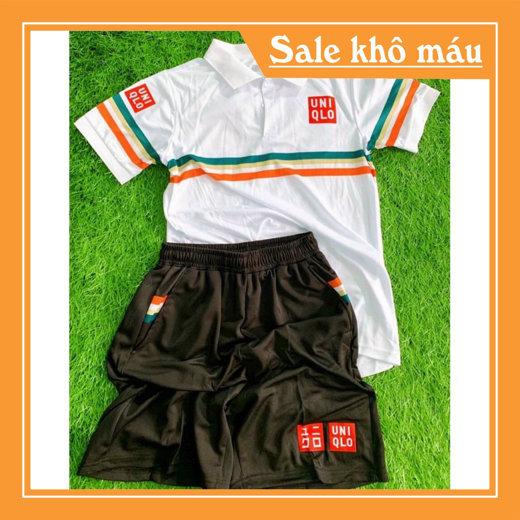 Bộ quần áo thể thao nam uniqlo 2 mẫu mới nhất hè 2021,bộ quần áo tennis hàng cao cấp