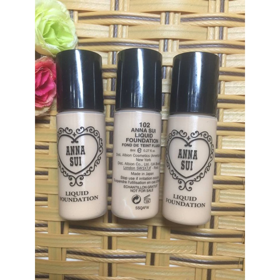 SỈ 1 CHAI KEM NỀN ANNA SUI LIQUID FOUDATION 8ML