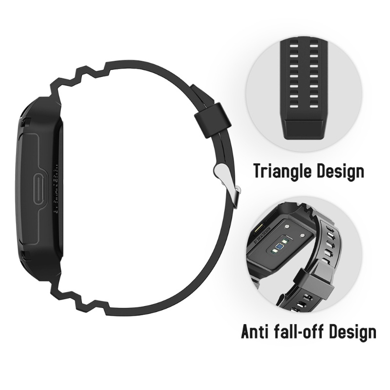 Hình ảnh Dây đeo thay thế cho đồng hồ thông minh Huawei Band 6 bằng silicon chống nước #3