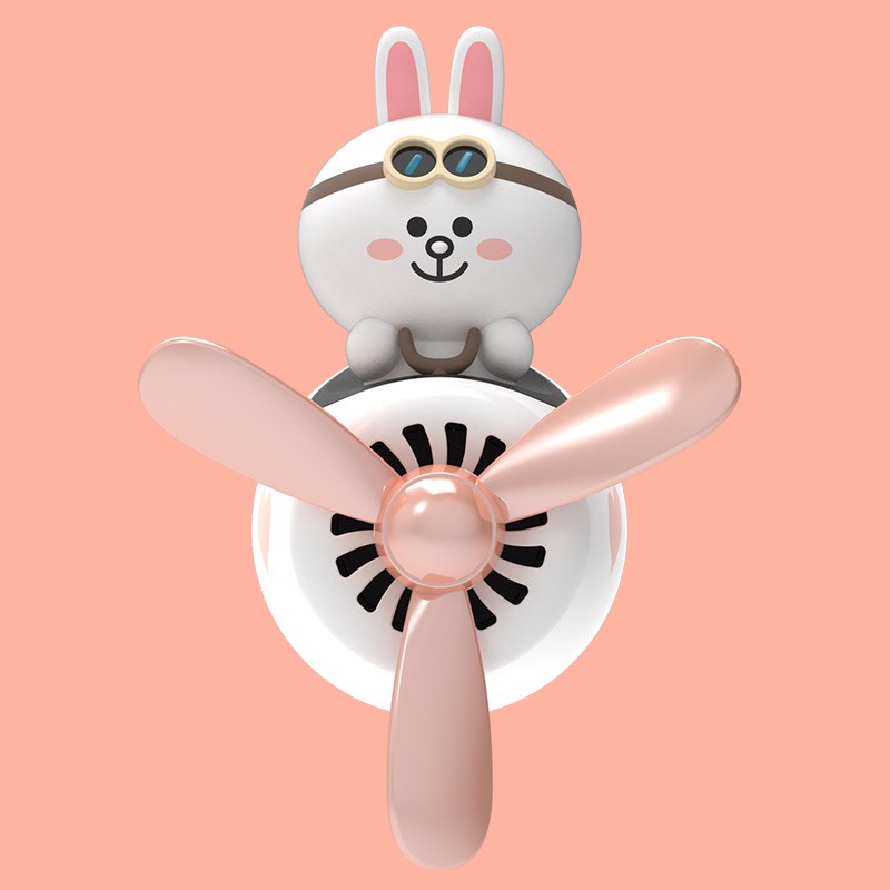 Nước hoa cài cửa gió,khe điều hoà xe hơi Line Friend Cao Cấp