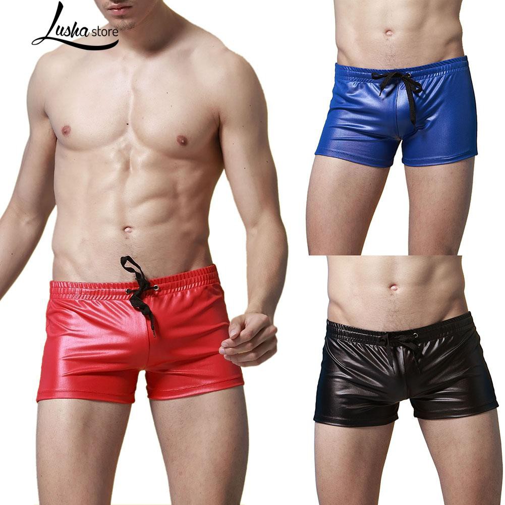 🚩🚩Quần bơi Boxer giả da bóng thời trang cao cấp cho nam