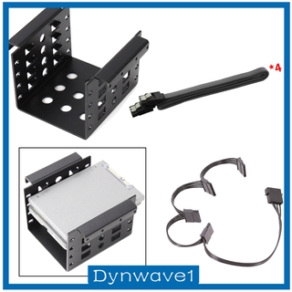 [Dynwave1] 4Bay 2.5 "đến 3.5" SSD HDD Giá đỡ bộ chuyển đổi gắn trong