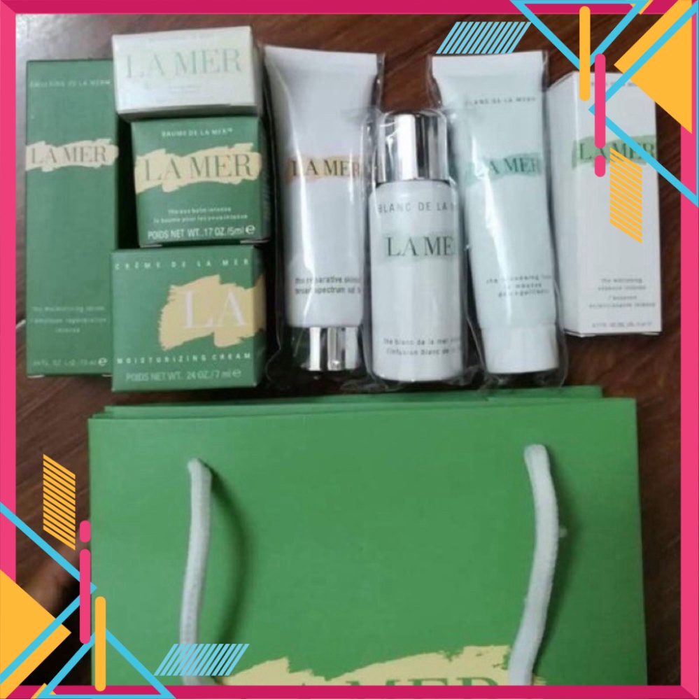 Set bộ dưỡng da La Mer mini 8 món