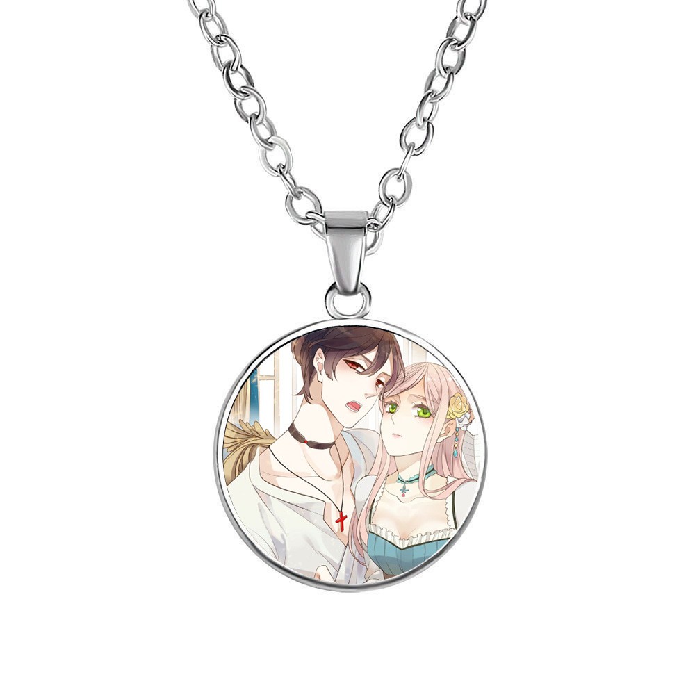 Vòng cổ IN HÌNH Vết cắn ngọt ngào anime chibi xinh xắn quà tặng độc đáo