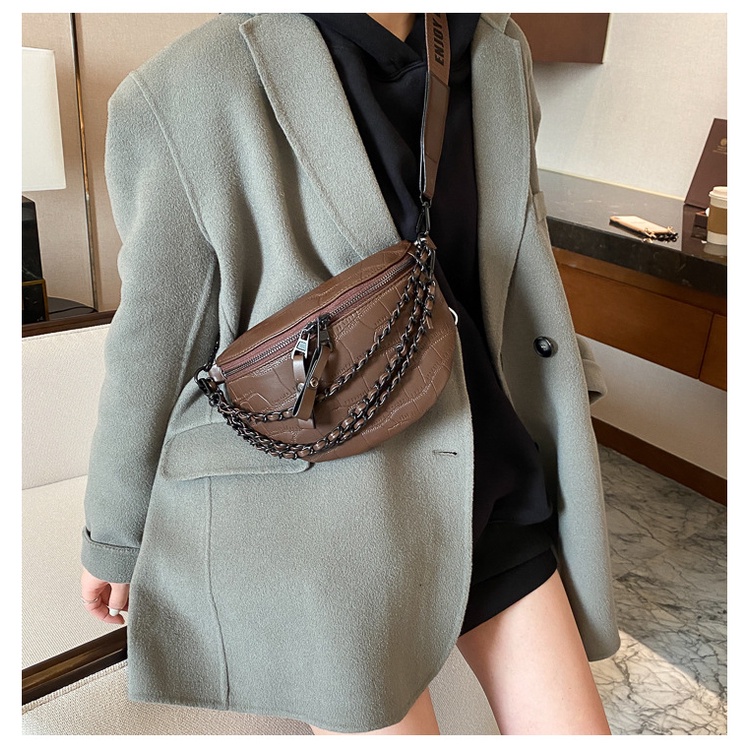Túi Nhỏ Đeo Chéo Ngực / Đeo Vai / Đeo Hông Thời Trang kf118