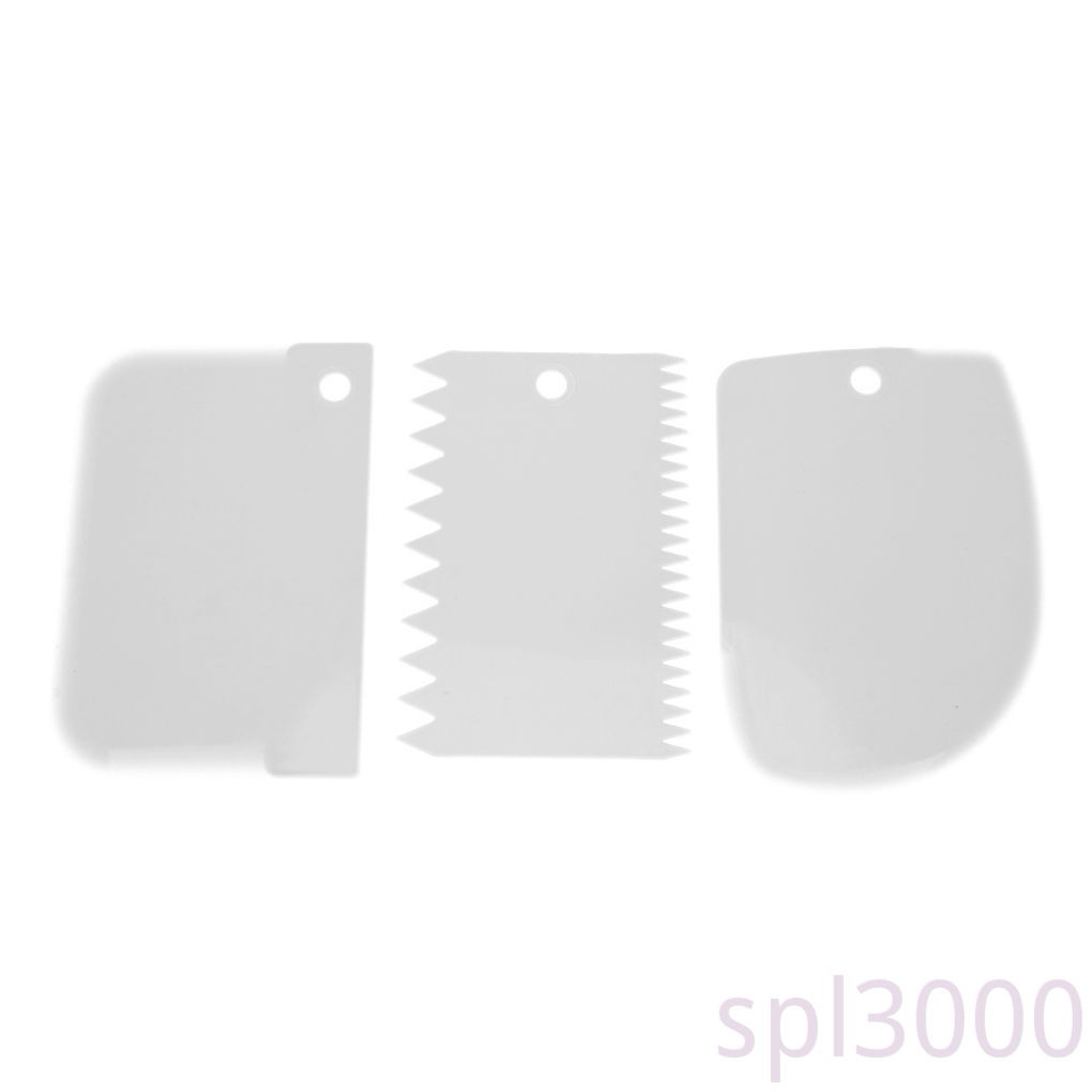 Set 3 Dụng Cụ Làm Bánh Bằng Nhựa