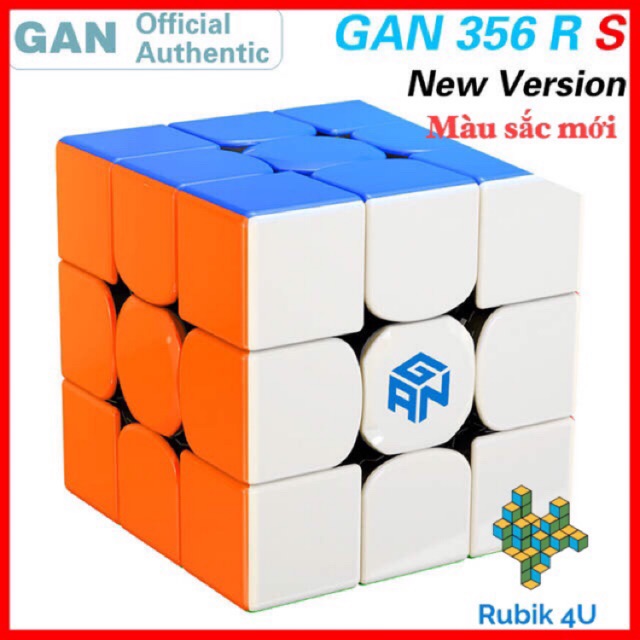 Rubik 3x3 GAN 356 RS - Siêu Phẩm Gan RS 3x3x3 Cube Rubic 3 Tầng