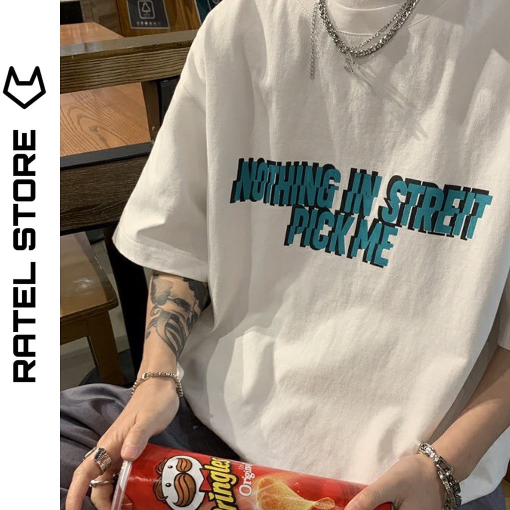 Áo Thun Local Brand T-Shirt Nam Nữ NOTHING IN STREIT PICK ME Unisex Form Rộng