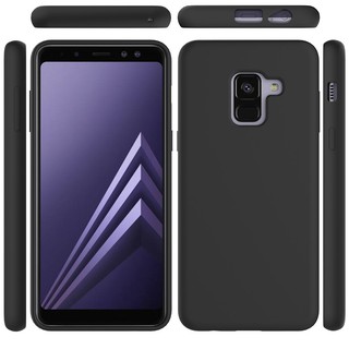 Ốp lưng dẻo đen Samsung A8 2018, A8 Plus 2018