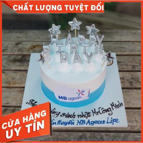 [GIÁ SỐC] Nến happy birthday nhũ trang trí bánh kem,bánh sinh nhật,hàng đẹp,an toàn,chất lượng,giá cả cạnh tranh