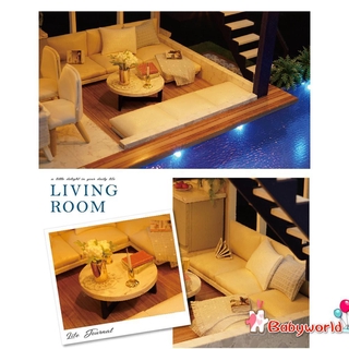 Nhà Búp Bê Bằng Gỗ 3d