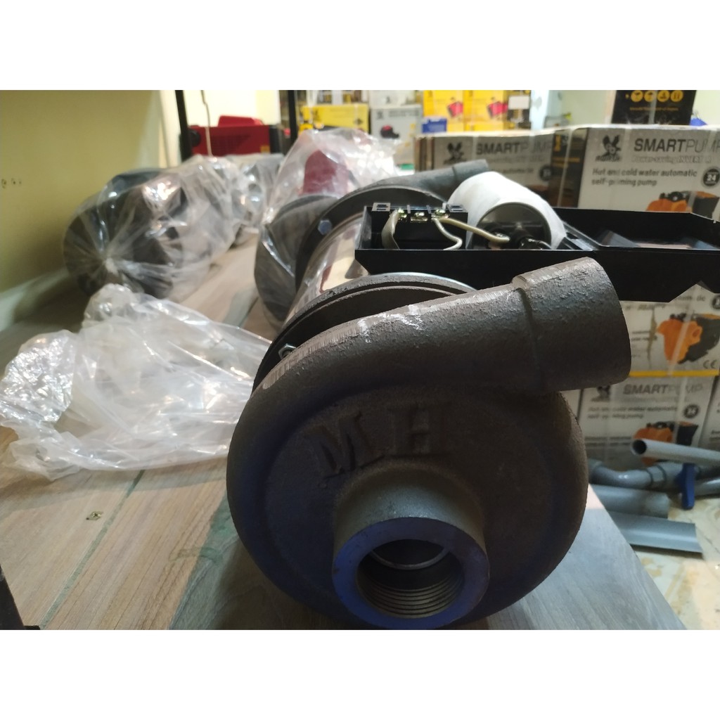 Bơm hai đầu hút Vỏ inox 304 BH 12 tháng