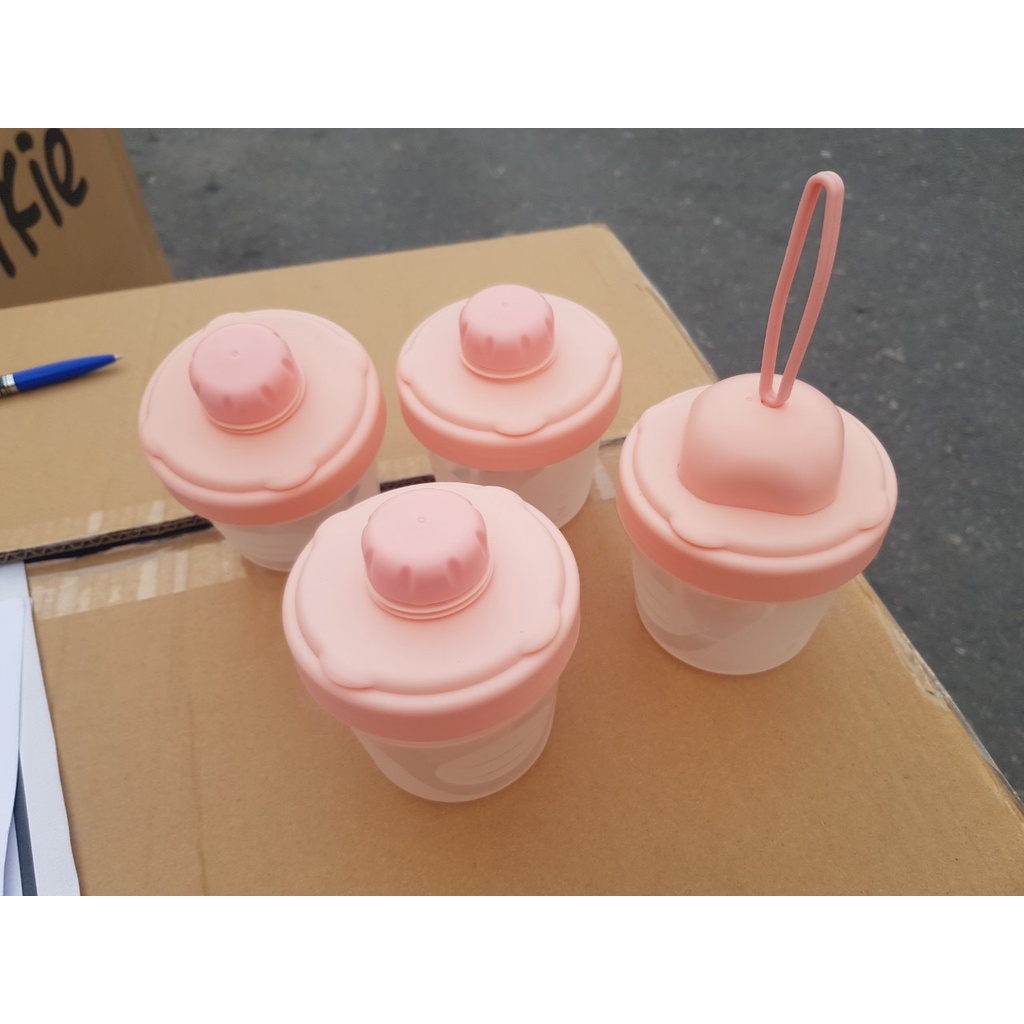 Hộp chia sữa cho bé HCS02 - Hộp đựng sữa bột, đồ ăn dặm có quai cầm tiện lợi