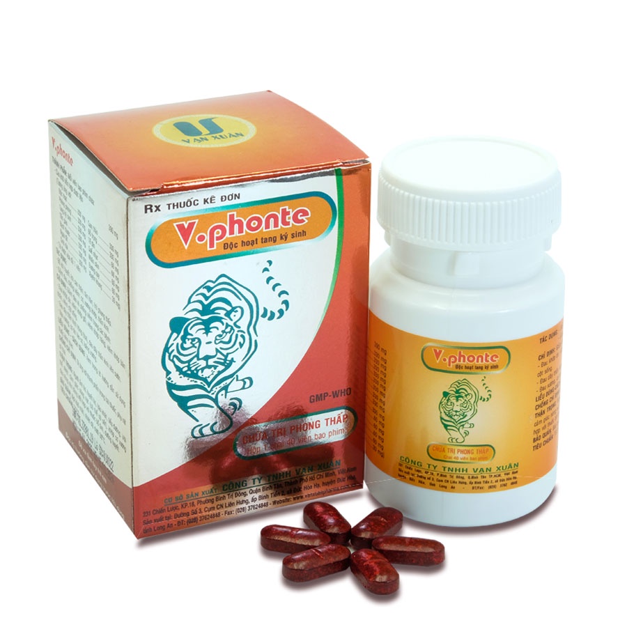 Vphonte Xóa Giảm Xương Khớp (40 viên)