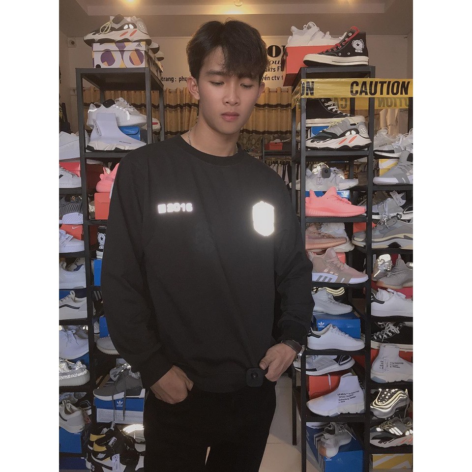 ÁO SWEATER C2016 PHẢN QUANG PHONG CÁCH UNISEX KÈM ẢNH THẬT ( GIN STORE )