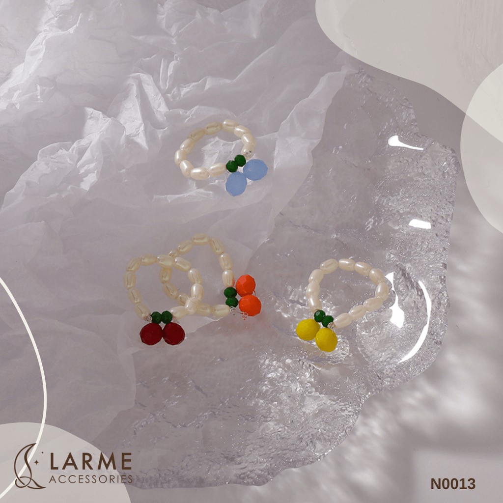 Nhẫn ngọc trai siêu nhí nhảnh Larme Accessories - N0013