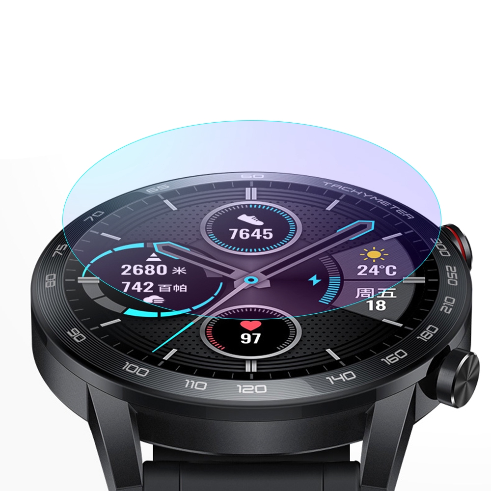 Kính Cường Lực Màn Hình Cong 3d Bảo Vệ Chắc Chắn Cho Đồng Hồ Honor Magic 2 46mm