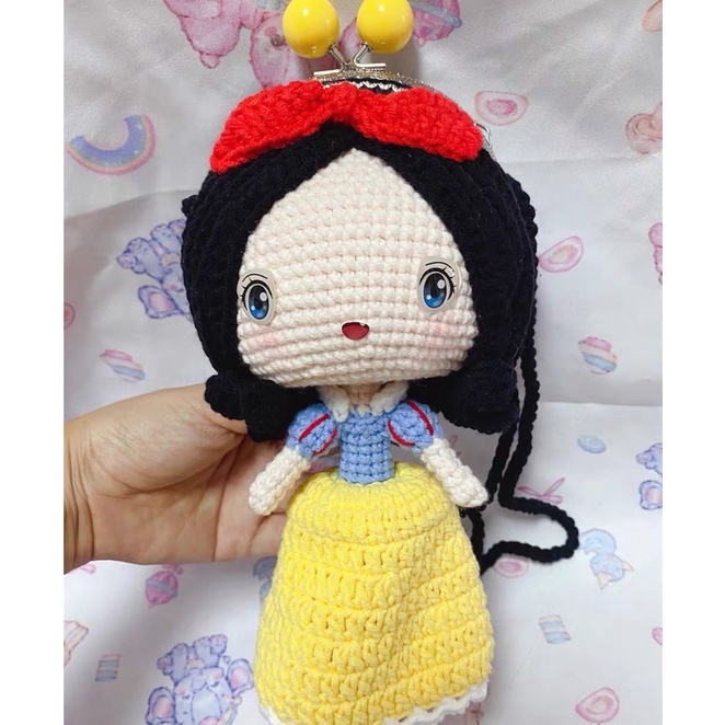 Khung túi 10.5cm hạt châu nhiều màu