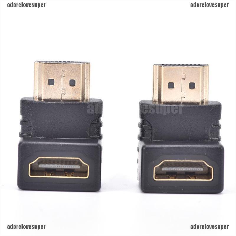 Set 2 Đầu Chuyển Đổi Hdmi 90 Độ Gắn Tường Tiện Dụng