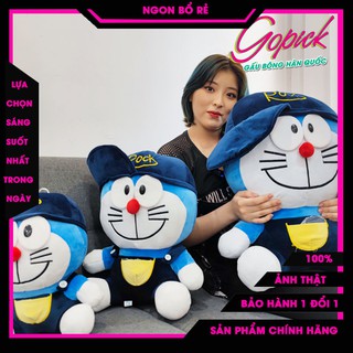 Gấu bông to thú nhồi bông gối ôm hình thú doraemon cute hàng cao cấp mềm mịn | Go Pick