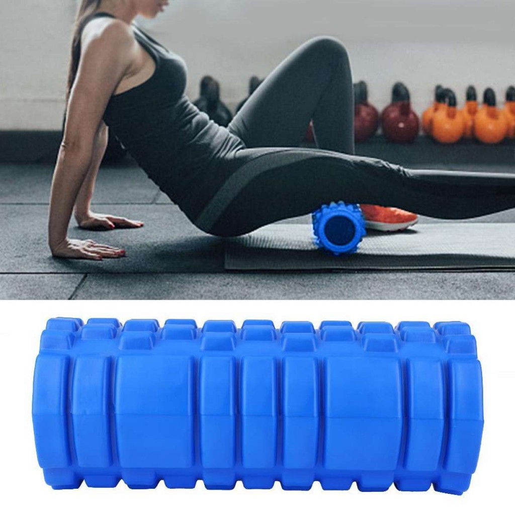 Ống tập yoga - Con lăn tập yoga, thể dục cơ lưng, thể hình , ống lăn massage (kích thước 33x13cm)