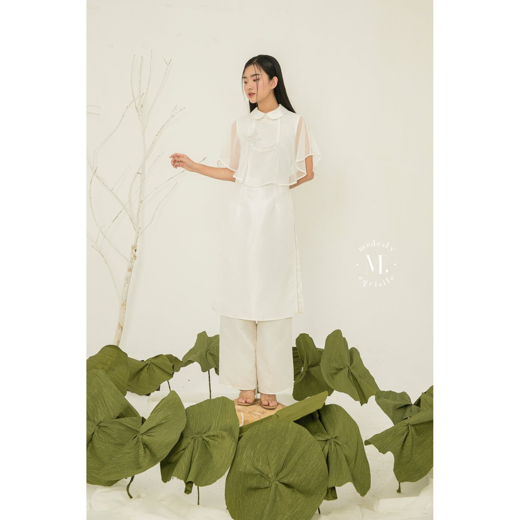 Modesty - Áo dài phủ voan Pancho Aodai