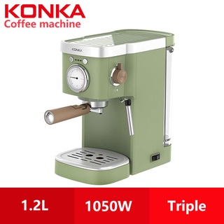 Máy pha cà phê tự động KONKA chuyên dụng dung tích 1.2l 20 bar