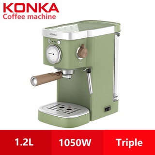 Máy pha cà phê KONKA tự động dung tích 1.2L 20 bar tiện lợi
