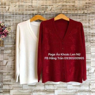 Áo khoác len cho người lớn tuổi .