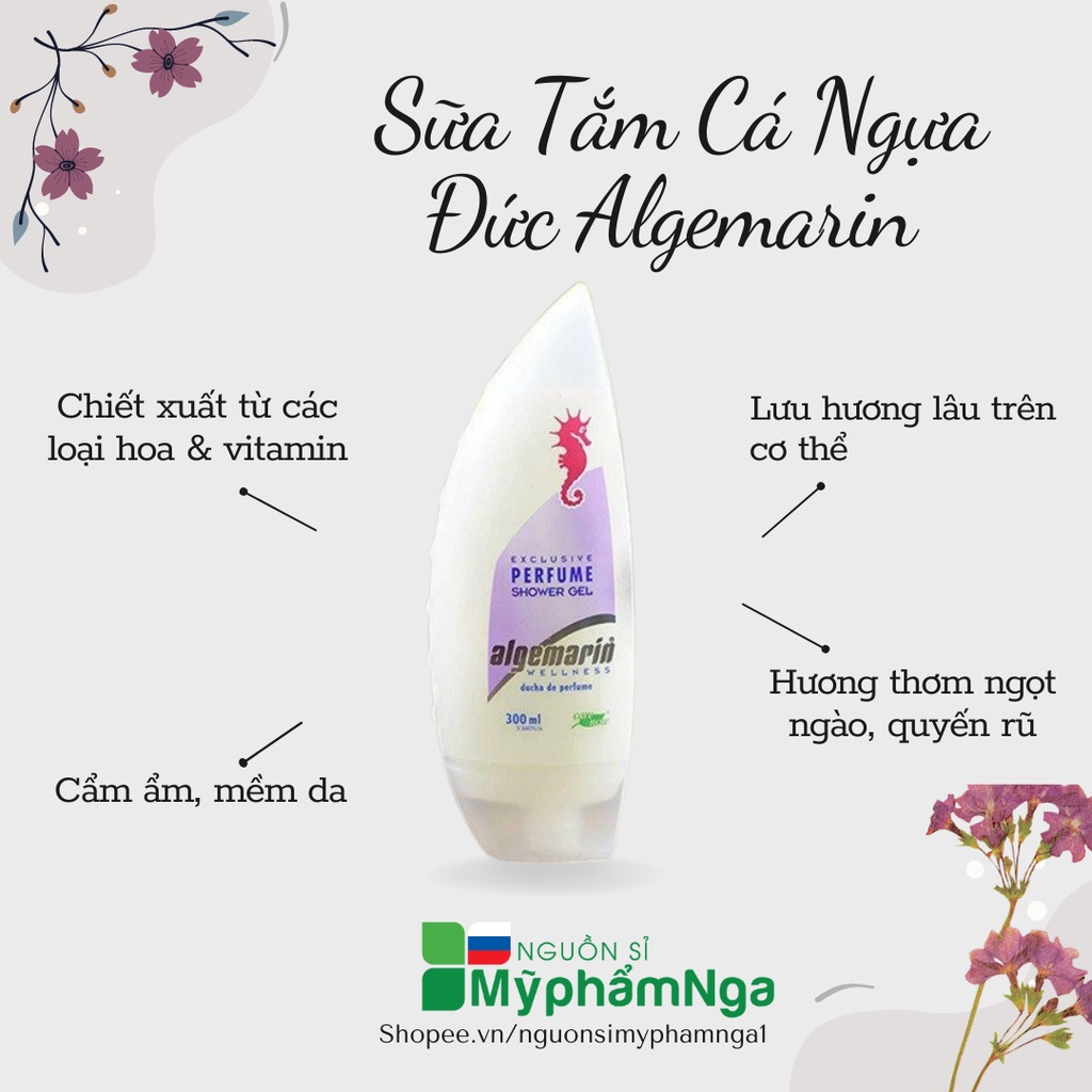 Sữa tắm cá ngựa Đức hàng chuẩn