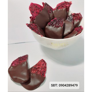 Thanh long nhúng Chocolate