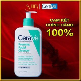 Nội địa Pháp Sữa rửa mặt Cerave Foaming Facial Cleanser - Sữa rửa mặt Cerave