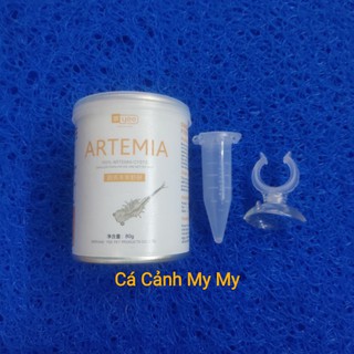 Artemia sấy khô lọ 80g tặng Ống đựng thức ăn